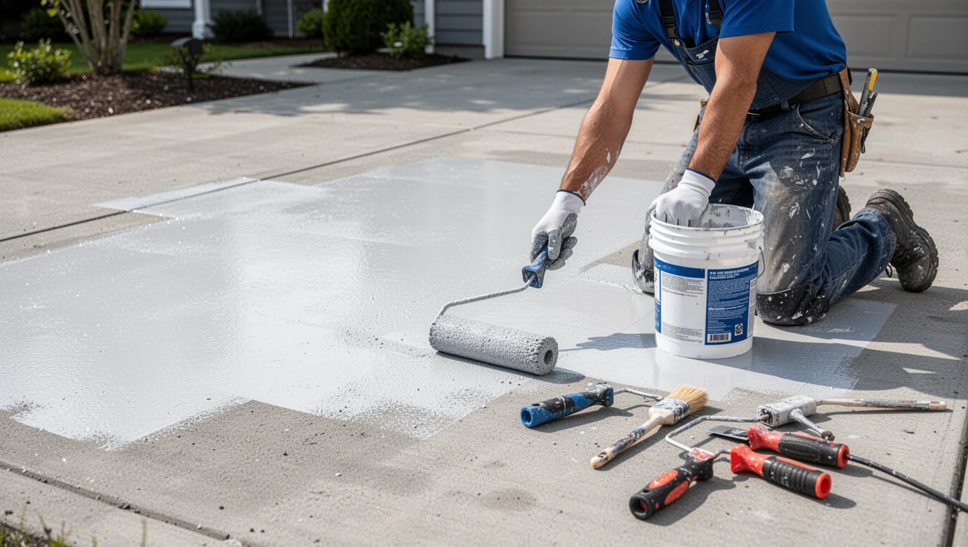 Concrete & Driveway Painting